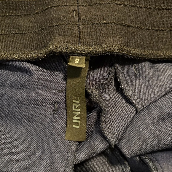 UNRL × BG Performance Men's Golf Pants Navy Blue Size Small - Picture 9 of 9